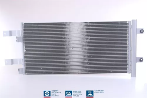Condensor, airconditioning NISSENS 941073)