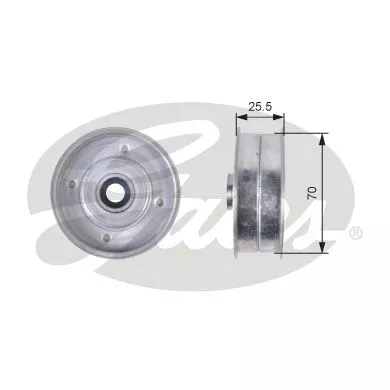 Ombuigingspoelie/geleidingspoelie, distributieriem GATES T42308)