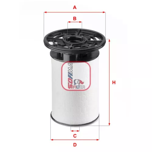 Brandstoffilter SOFIMA S 6076 NE)