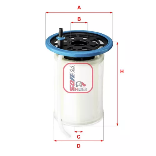 Fuel Filter SOFIMA S 0H2O NE)