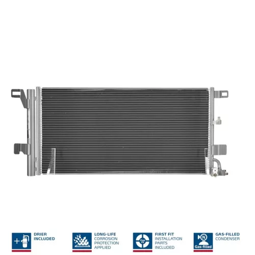 Condensor, airconditioning NISSENS 940752)