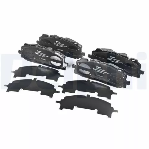 Brake Pad Set, disc brake DELPHI LP3302)