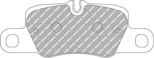 Remblokkenset, schijfrem FERODO RACING FCP4713W)