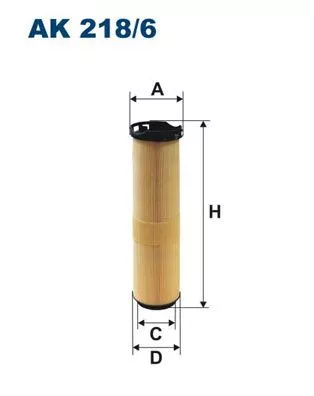 Air Filter FILTRON AK 218/6)