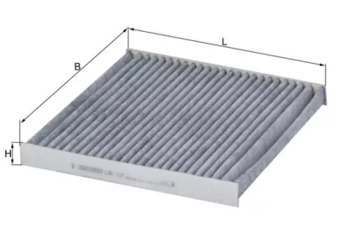 Filter, cabinelucht KNECHT LAK 107)