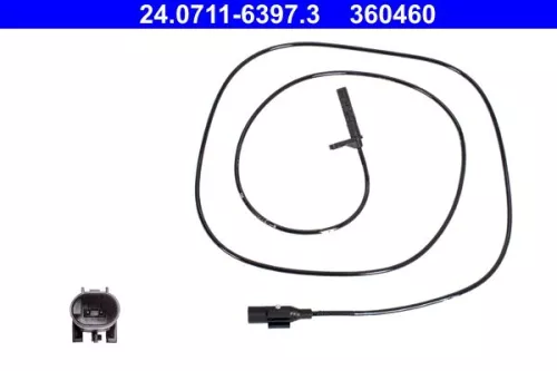 Sensor, wielsnelheid ATE 24.0711-6397.3)