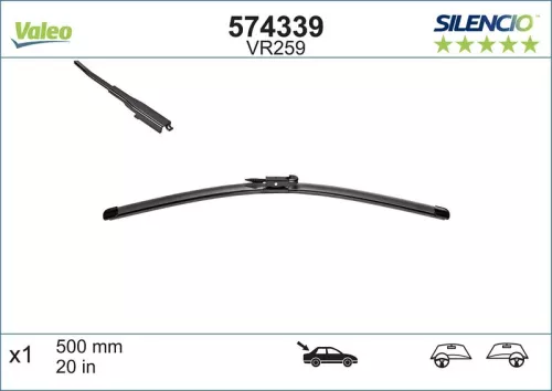 Ruitenwisser VALEO 574339)