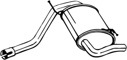 Achterdemper BOSAL 200-113)