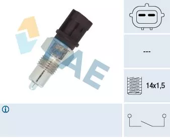 Schakelaar, achteruitrijlicht FAE 40835)