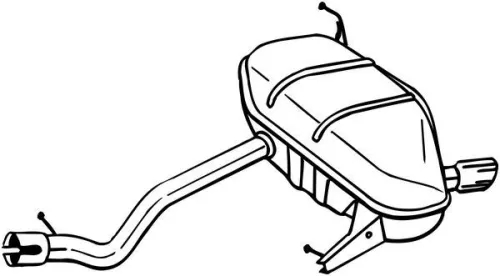 Achterdemper BOSAL 247-195)