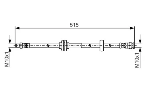 Remslang BOSCH 1 987 481 482)
