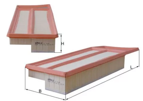 Air Filter KNECHT LX 3465)