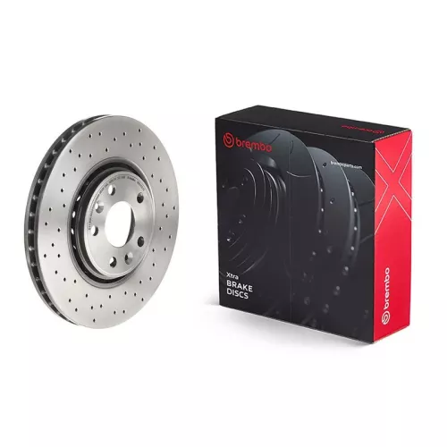 Remschijf BREMBO 09.B352.1X)
