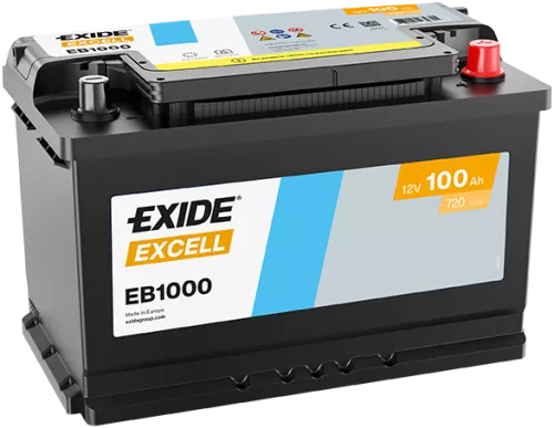 Starter Battery EXIDE EB1000)