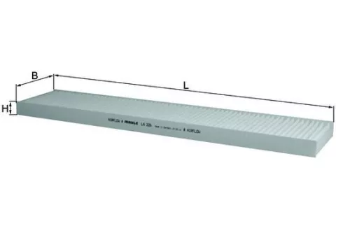 Filter, cabinelucht KNECHT LA 226)