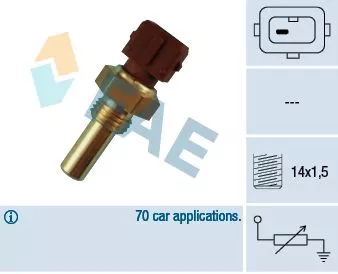 Sensor, coolant temperature  32270)