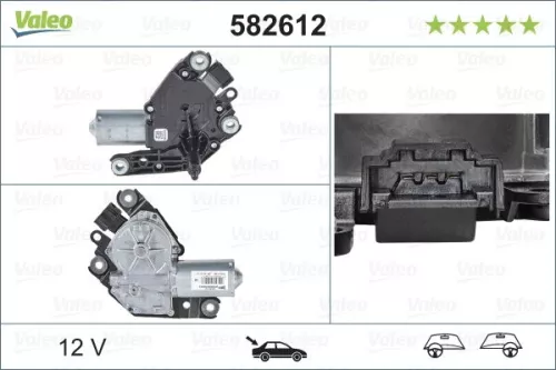 Ruitenwissermotor VALEO 582612)