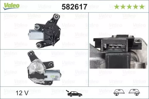 Ruitenwissermotor VALEO 582617)