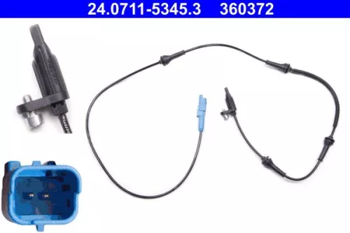 Sensor, wielsnelheid ATE 24.0711-5345.3)