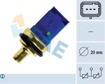 Sensor, koelvloeistoftemperatuur FAE 33790)