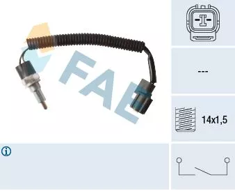 Schakelaar, achteruitrijlicht FAE 40585)