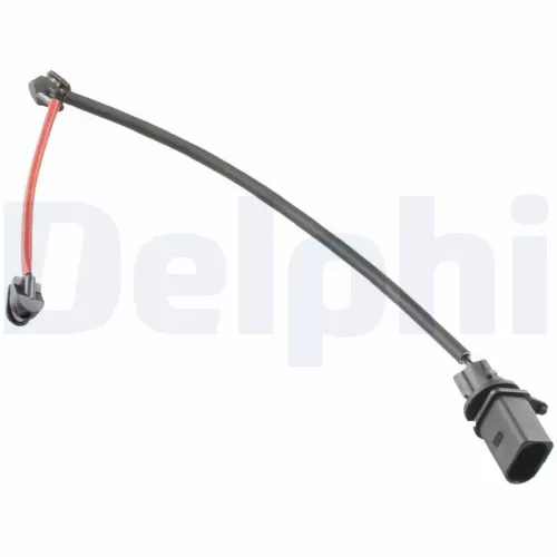 Waarschuwing: contact, slijtage van de remblokken DELPHI LZ0283)