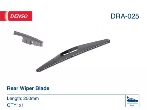 Ruitenwisser DENSO DRA-025)