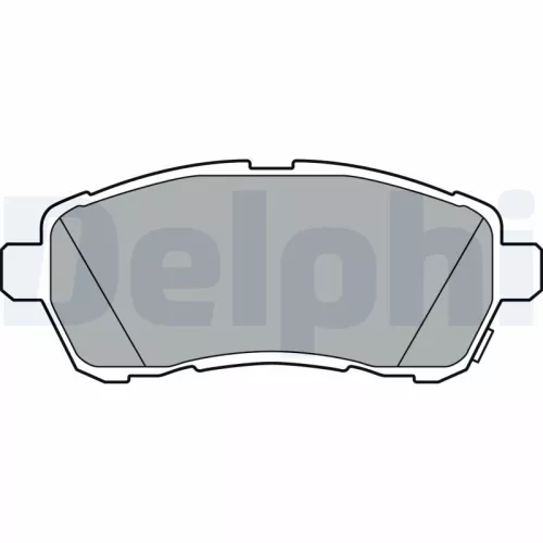 Brake Pad Set, disc brake DELPHI LP3364)