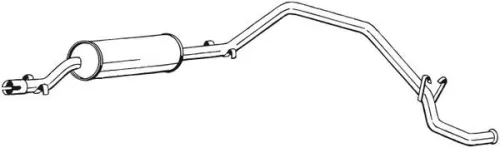 Achterdemper BOSAL 284-497)