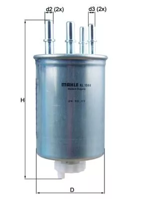 Brandstoffilter KNECHT KL 1044)