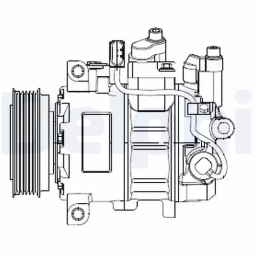 Compressor, air conditioning  CS20474)
