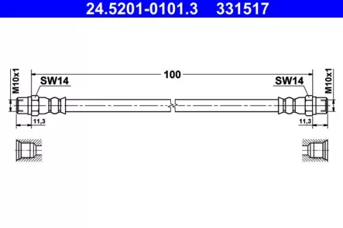 Remslang ATE 24.5201-0101.3)