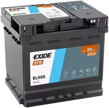 Starter Battery EXIDE EL550)