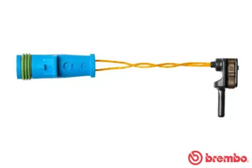 Waarschuwing: contact, slijtage van de remblokken BREMBO A 00 353)