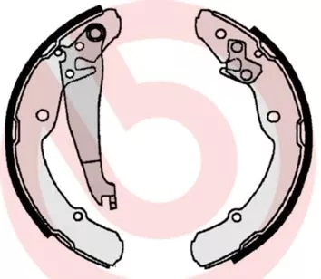 Brake Shoe Set BREMBO S 85 516)