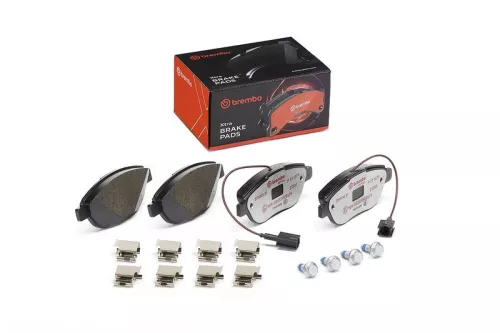 Brake Pad Set, disc brake BREMBO P 23 137X)