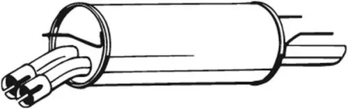 Achterdemper BOSAL 185-719)