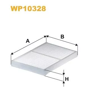 Filter, cabinelucht WIX FILTERS WP10328)