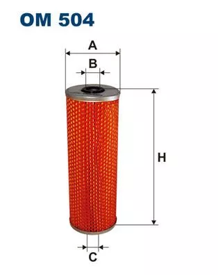 Oliefilter FILTRON OM 504)