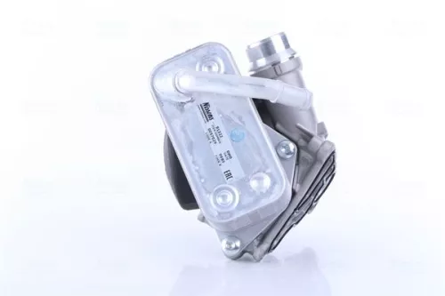 Oil Cooler, engine oil NISSENS 91322)