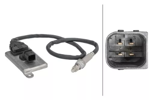 NOx-sensor, NOx-katalysator HELLA 6PN 358 186-031)