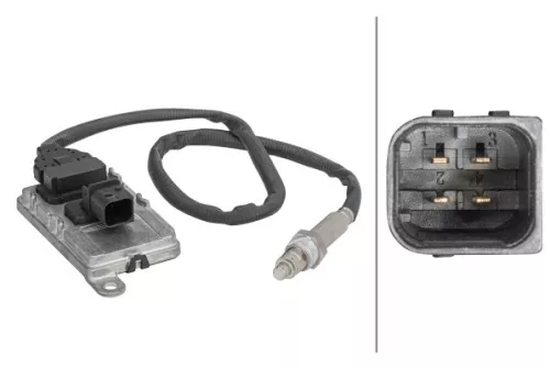 NOx-sensor, NOx-katalysator HELLA 6PN 358 186-041)