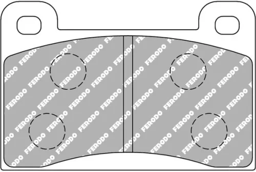 Remblokkenset, schijfrem FERODO RACING FCP461H)