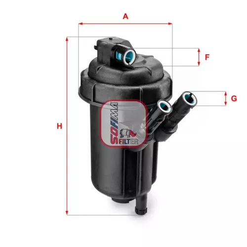 Fuel Filter SOFIMA S 5116 GC)