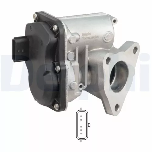 EGR-klep DELPHI EG10557-12B1)