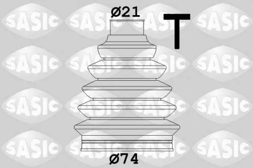 Bellow Kit, drive shaft SASIC 1900017)