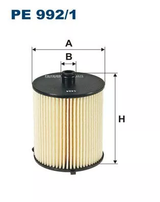 Brandstoffilter FILTRON PE 992/1)
