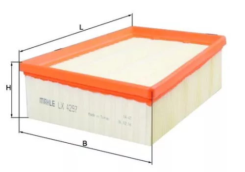 Luchtfilter KNECHT LX 4297)