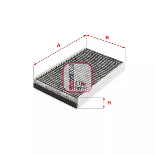 Filter, cabinelucht SOFIMA S 4267 CA)