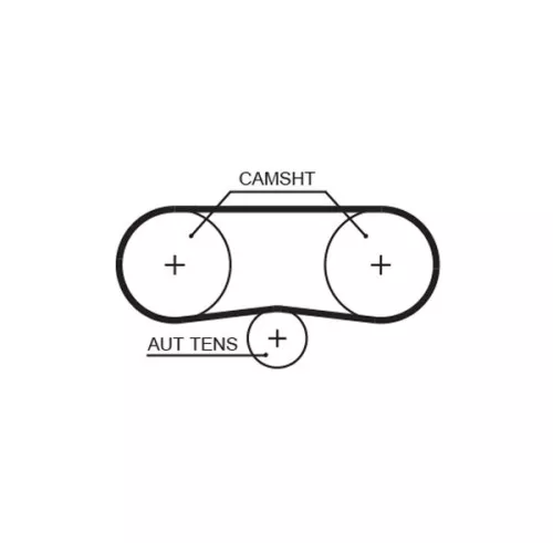 Timing Belt GATES 5516XS)